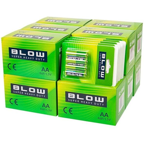 82-673# Bateria  blow super heavy duty aa r06p karton blister