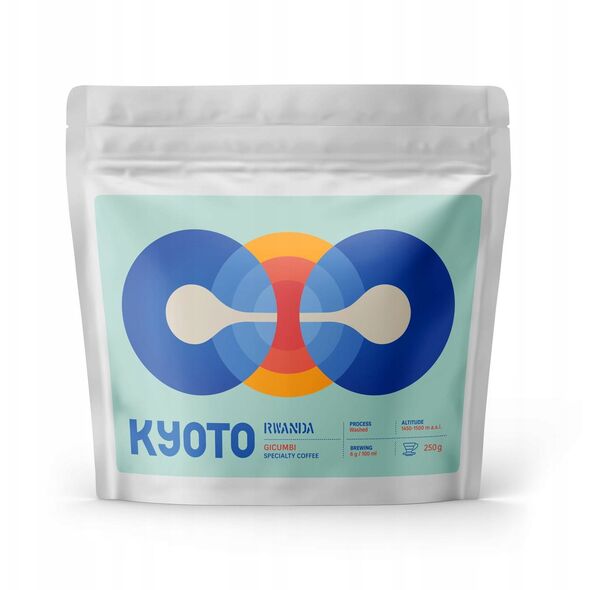 KYOTO - kawa ziarnista Rwanda Gicumbi Washed Filter 250 g
