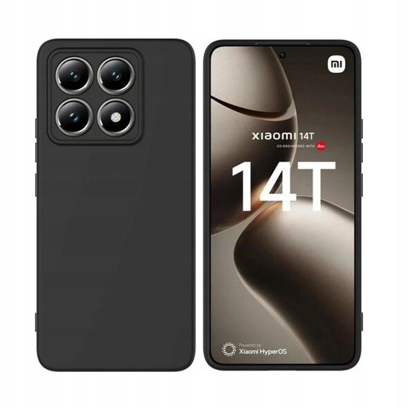 Θήκη σιλικόνης για Xiaomi 14T μαύρη