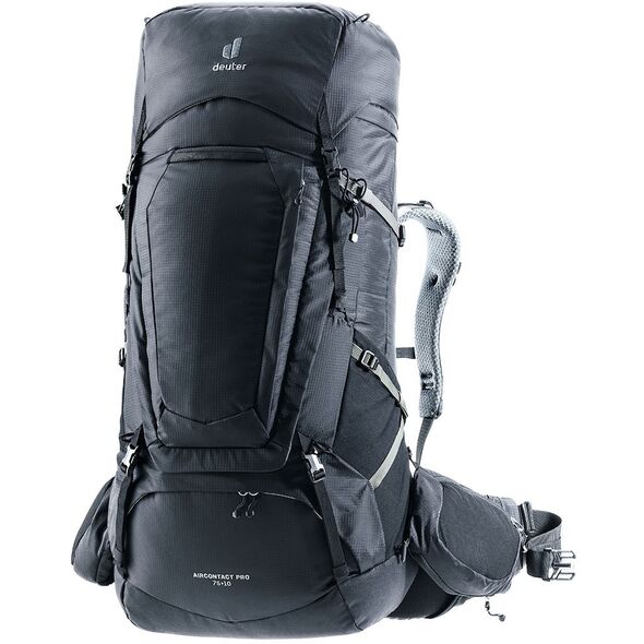 Τουριστικό σακίδιο Deuter Aircontact Pro 75+10 μαύρο