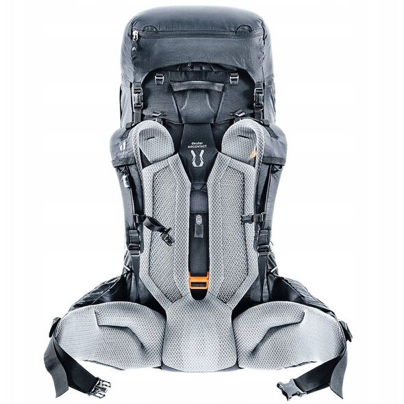 Τουριστικό σακίδιο Deuter Aircontact Pro 75+10 μαύρο