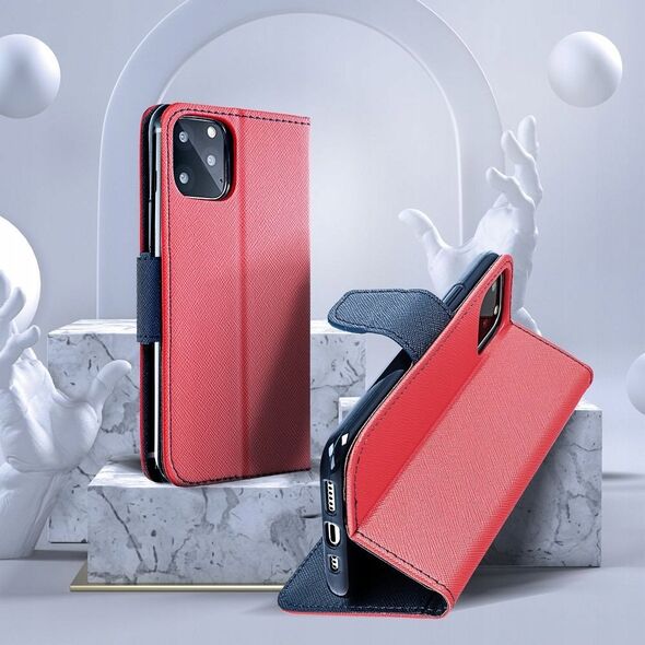 Kabura FANCY Book για SAMSUNG A16 κόκκινο μπλε