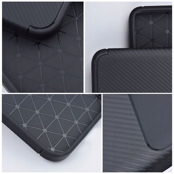 Θήκη CARBON PREMIUM για SAMSUNG S24 FE μαύρη
