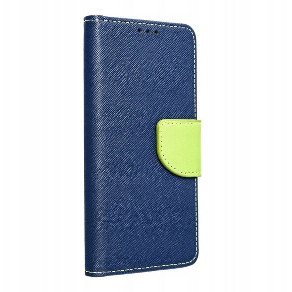 Θήκη FANCY Book για SAMSUNG A16 μπλε και λαχανί