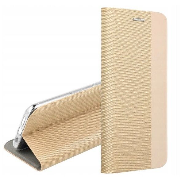 Θήκη Kabura SENSITIVE Book για SAMSUNG S24 FE χρυσό