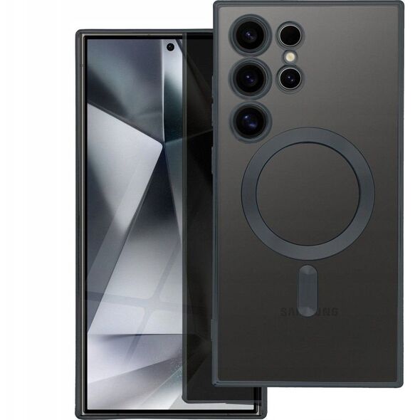 Θήκη ELECTRO MAG COVER συμβατή με MagSafe για SAMSUNG A16 μαύρο