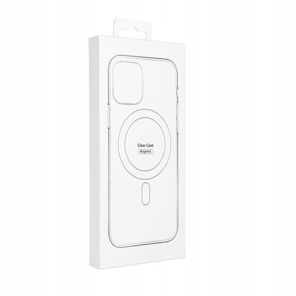 Θήκη CLEAR MAG COVER (MID) συμβατή με MagSafe για SAMSUNG S24 FE διαφανής