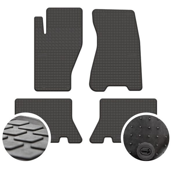 Λαστιχένια πατάκια για Jeep Grand Cherokee WJ