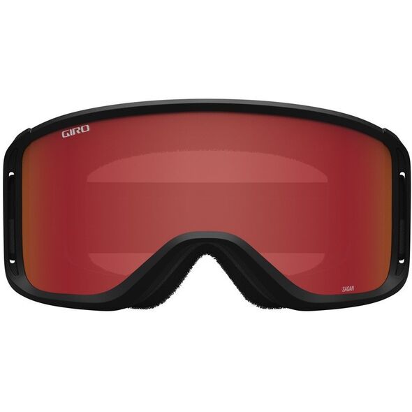 Γυαλιά χειμερινά GIRO SAGEN ΜΑΥΡΟ ΓΚΡΙ FLOW (φακός AMBER SCARLET 19-42% S2) (ΝΕΟ 2024/2025)