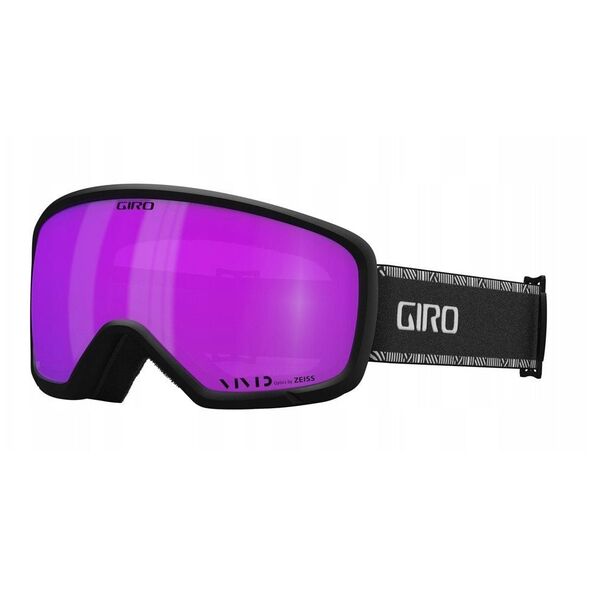 Γυαλιά σκι GIRO MILLIE BLACK & WHITE CHUTE (φακός VIVID PINK 00% S2) (ΝΕΟ 2024/2025)