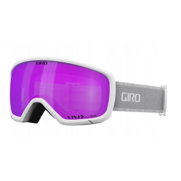 Γυαλιά σκι GIRO MILLIE WHITE & GREY CHUTE (φακός VIVID PINK 00% S2) (ΝΕΟ 2024/2025)