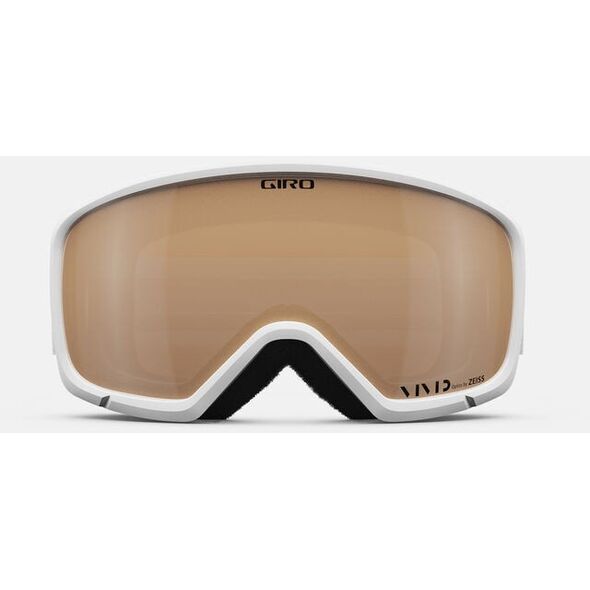 Gogle zimowe GIRO RINGO WHITE WORDMARK (Szyba lustrzana kolorowa VIVID-Carl Zeiss EMBER 19-42% S2) (NEW 2024/2025)