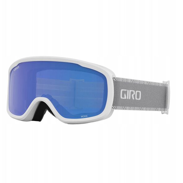 Γυαλιά σκι GIRO MOXIE WHITE GREY CHUTE (φακός GREY COBALT 8-18% S3 + YELLOW 77% S1) (ΝΕΟ 2024/2025)