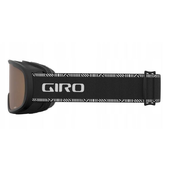 Γυαλιά σκι GIRO MOXIE BLACK WHITE CHUTE (φακός AMBER GOLD 19-42% S2 + YELLOW 77% S1) (ΝΕΟ 2024/2025)