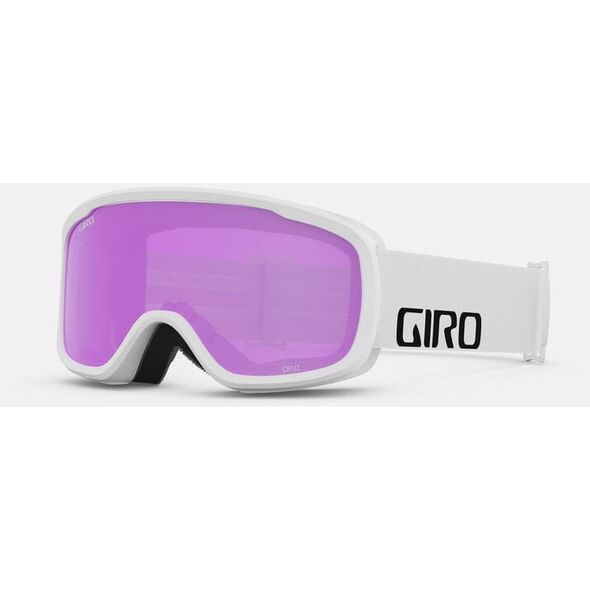 Μάσκα σκι GIRO CRUZ WHITE WORDMARK (Καθρέφτης φακού AMBER PINK 19-42% S2) (ΝΕΟ 2024/2025)