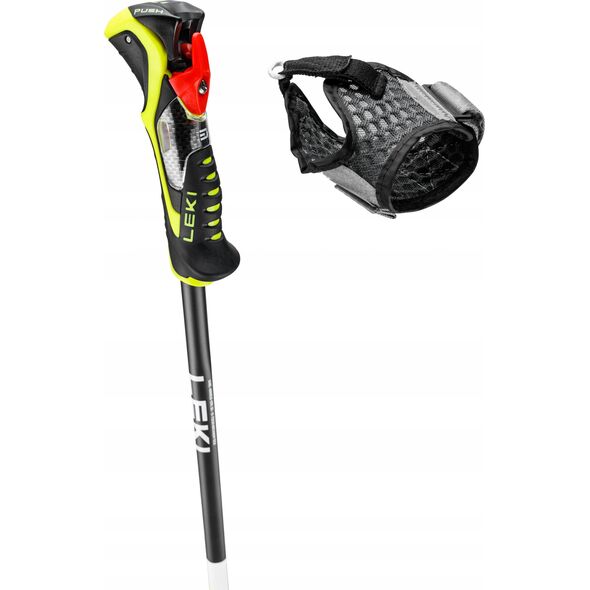 LEKI KIJE 3D AIRFOIL white/yellow 110