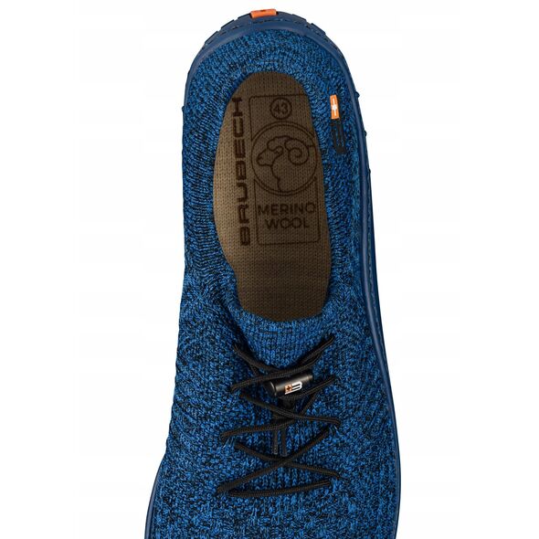 SH5003M Ανδρικά παπούτσια Barefoot Merino σκούρο μπλε/μπλε 40