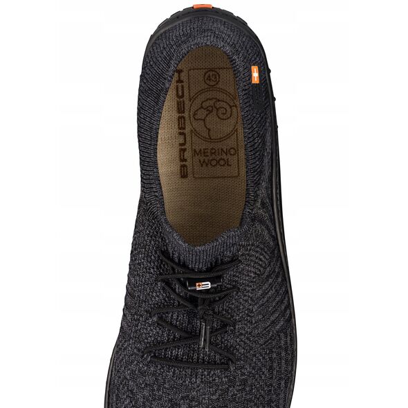 SH5003M Ανδρικά παπούτσια Barefoot Merino γραφίτης/μαύρο 47
