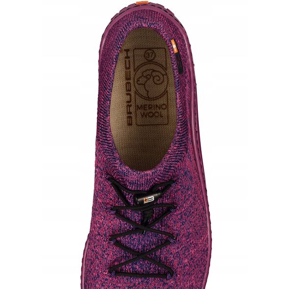 Γυναικεία παπούτσια SH5004W Barefoot Merino δαμασκηνί/φούξια 38