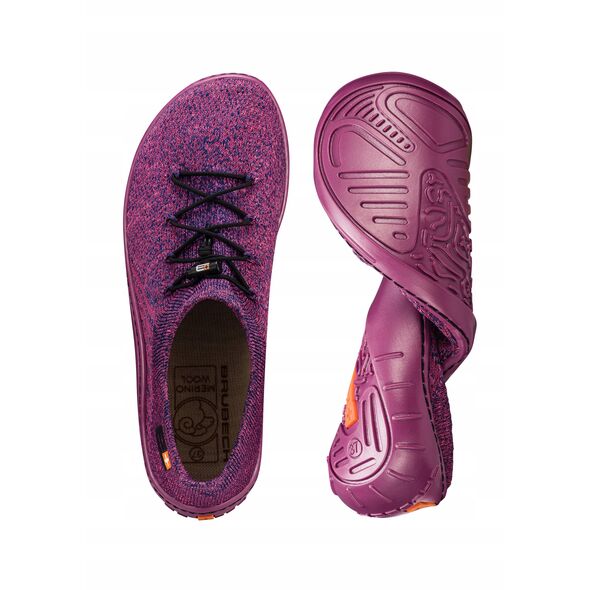 Γυναικεία παπούτσια SH5004W Barefoot Merino δαμασκηνί/φούξια 41
