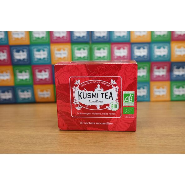 Kusmi Tea - AquaRosa Bio - Τσάι 20 φακελάκια