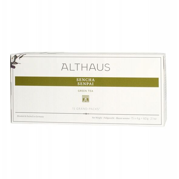 Althaus - Sencha Select Grand Pack - Τσάι 15 μεγάλες σακούλες