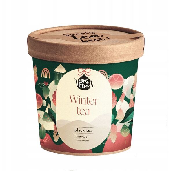 Brown House & Tea - Winter tea - Χειμωνιάτικο τσάι - Herbata sypana 50g