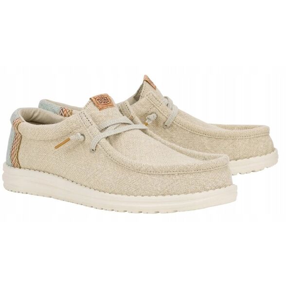 Hey Dude Wally Jute 43085-1UH Beżowe 45