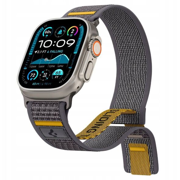 SPIGEN ATHLEX AIR APPLE WATCH 6 / 7 / 8 / 9 / 10 / SE / ULTRA 1 / 2 (44 / 45 / 46 / 49 MM) ACTIVE GRAY