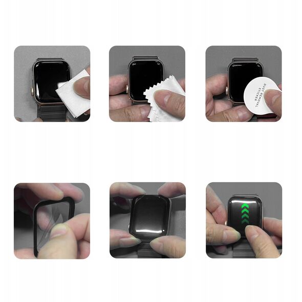 SZKŁO HYBRYDOWE TECH-PROTECT GLASS FLEX+ 2-PACK HUAWEI WATCH FIT 3 / 4 BLACK
