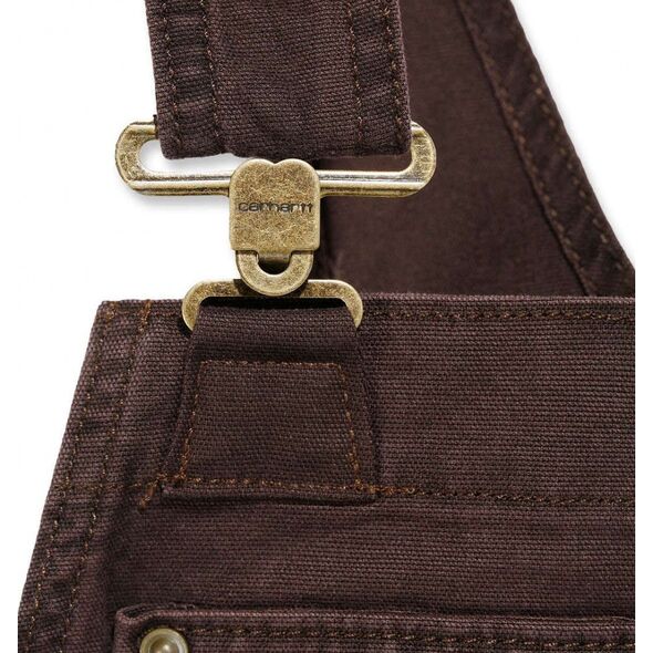 Carhartt Ogrodniczki Carhartt Crawford Double Front Brown
