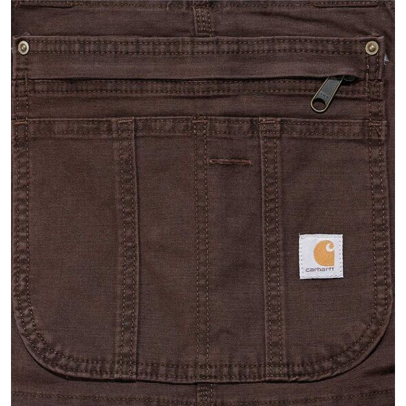 Carhartt Ogrodniczki Carhartt Crawford Double Front Brown