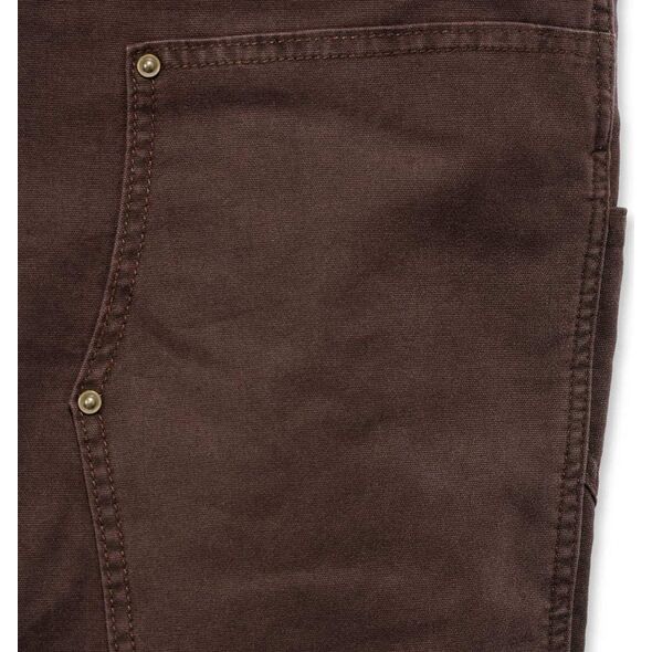Carhartt Ogrodniczki Carhartt Crawford Double Front Brown