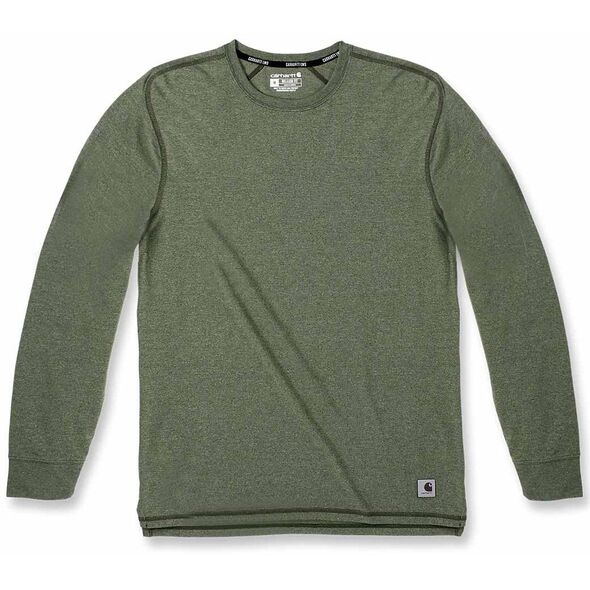 Carhartt Koszulka Carhartt LWD LongSleeve CHIVE HEATHER