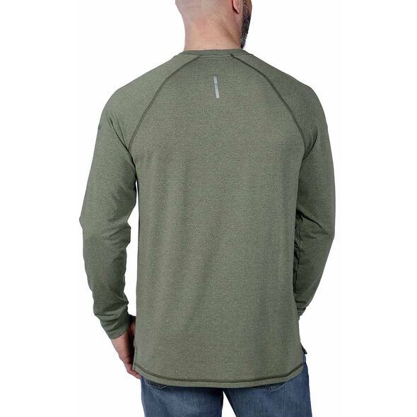 Carhartt Koszulka Carhartt LWD LongSleeve CHIVE HEATHER