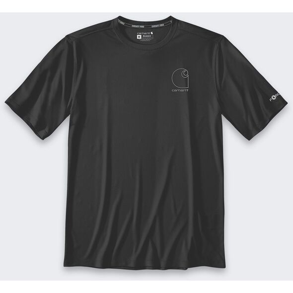 Koszulka Sun Defender Lightweight Logo SS Black