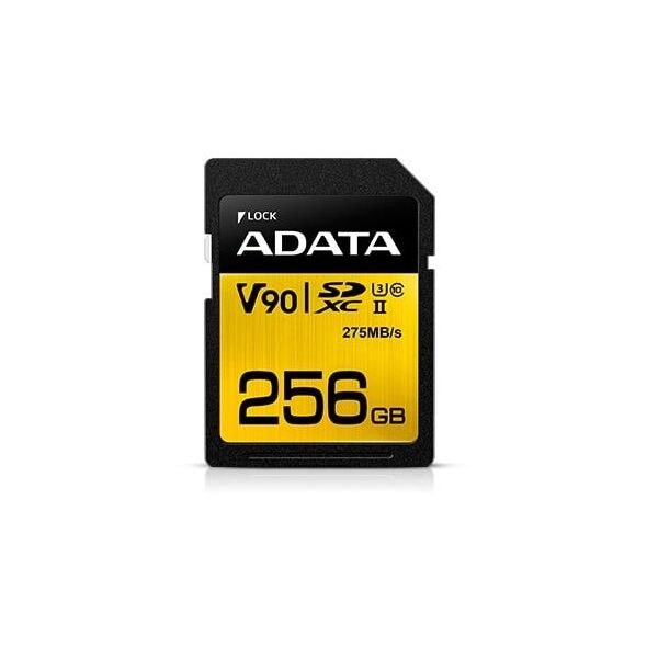 Karta ADATA Premier One SDXC 256 GB Class 10 UHS-II/U3 V90 (ASDX256GUII3CL10-C)