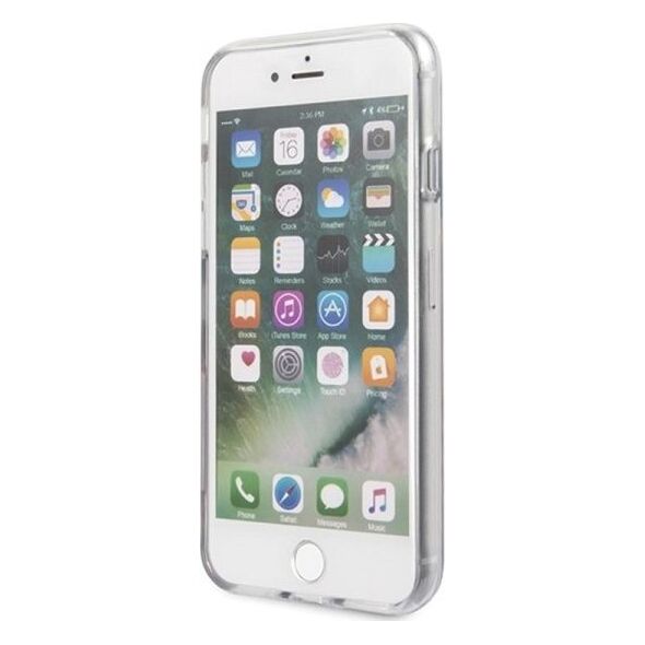 Guess Guess Flower Shiny Collection N2 etui na iPhone SE 2020 / 8 / 7 (lilie)