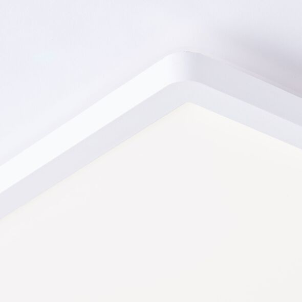 Φωτιστικό οροφής LED BRILLIANT MILTON, 18 W, 4000 K, 2400 lm, λευκό, 30 x 30 x 2.6cm