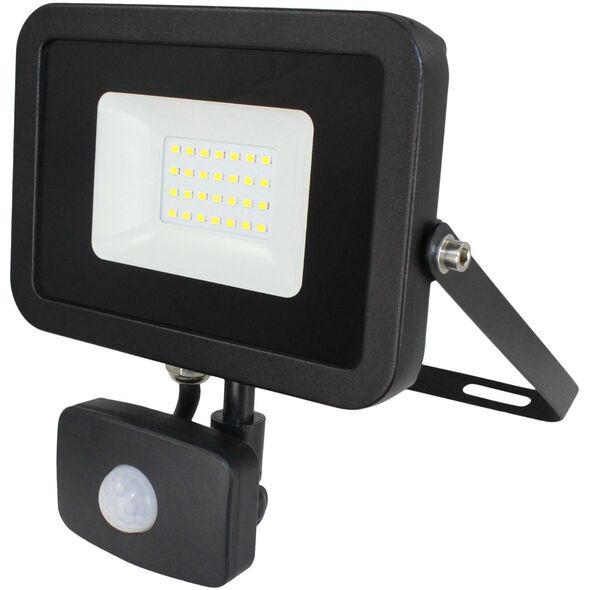 LED προβολέας TOPE TAMASENS, IP65, 50 W, 4000 K, 5500 lm, με αισθητήρα κίνησης, μαύρο.