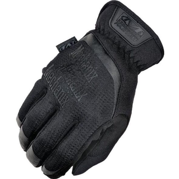 Γάντια Mechanix FastFit(r) μαύρα, μέγεθος L. Λάστιχο μανσέτας, 0.6 mm τεχνητό δέρμα, TrekDry(r), τεχνολογία αφής
