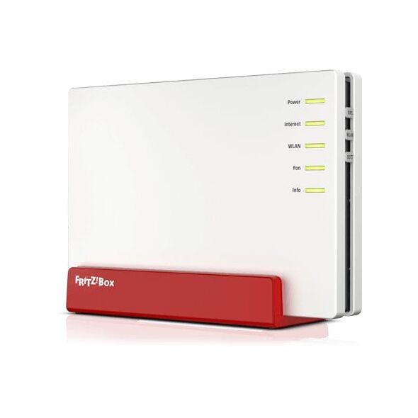 FRITZ!Box FRITZ! BOX 7583 VDSL ασύρματος δρομολογητής Gigabit Ethernet Dual-band (2.4 GHz/5 GHz) 4G Κόκκινο, Λευκό