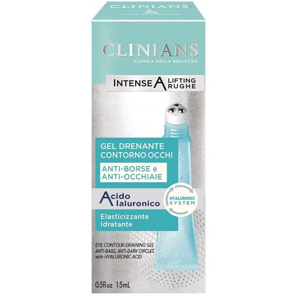Ζελέ ματιών Clinians Intense A Lifting Rughe, 15 ml