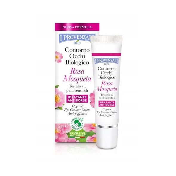 Θρεπτική κρέμα ματιών I Provenzali Rosa Mosqueta, 15 ml