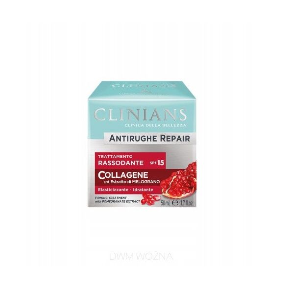 Ημερήσια κρέμα κατά των ρυτίδων Clinians SPF15, 50 ml