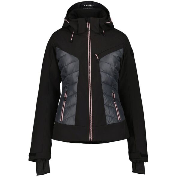 Icepeak γυναικείο softshell μπουφάν σκι FREITAL, μαύρο