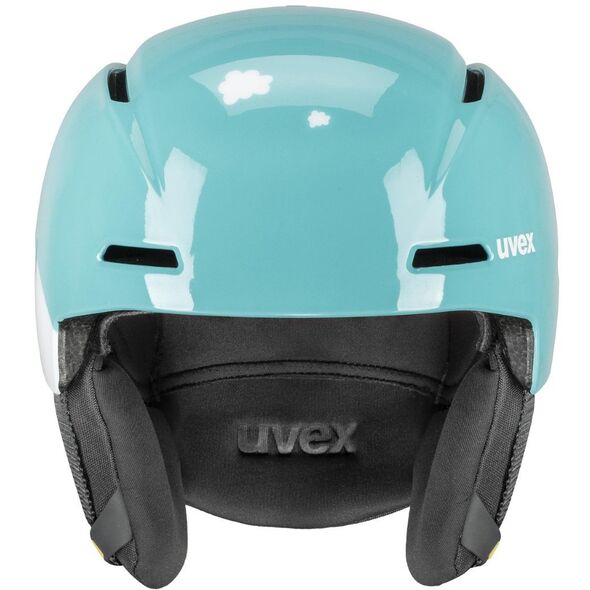 Κράνος σκι Uvex Viti turquoise rabbit, μπλε