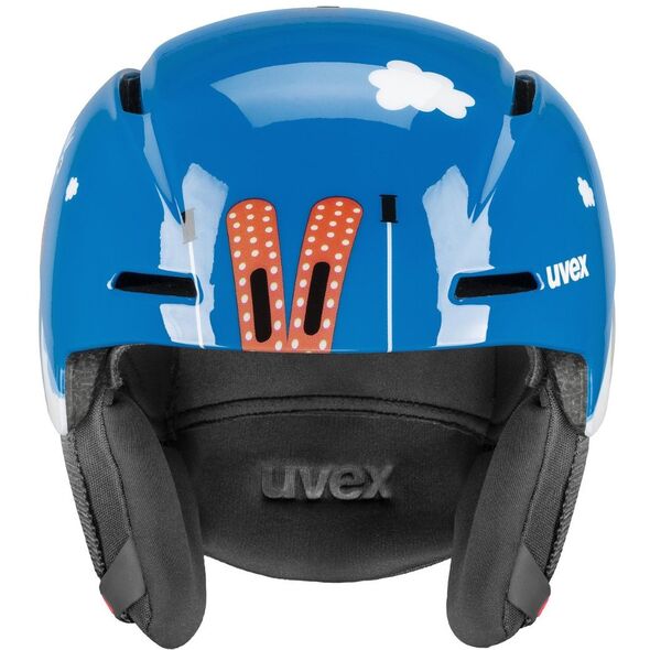 Κράνος σκι Uvex Viti blue bear, μπλε