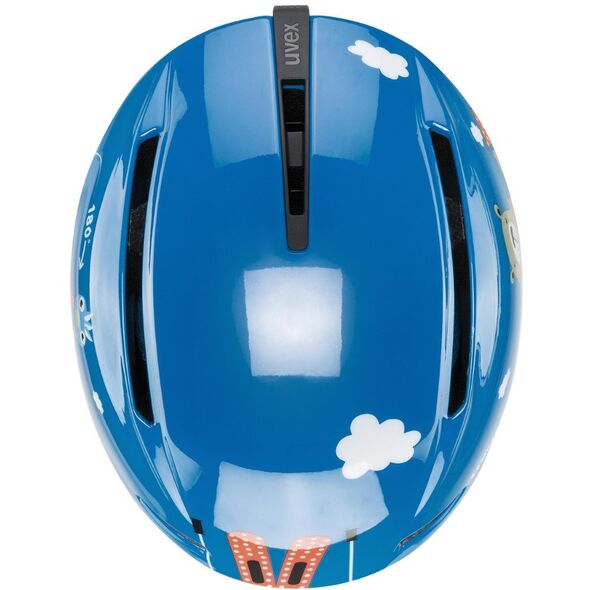 Κράνος σκι Uvex Viti blue bear, μπλε
