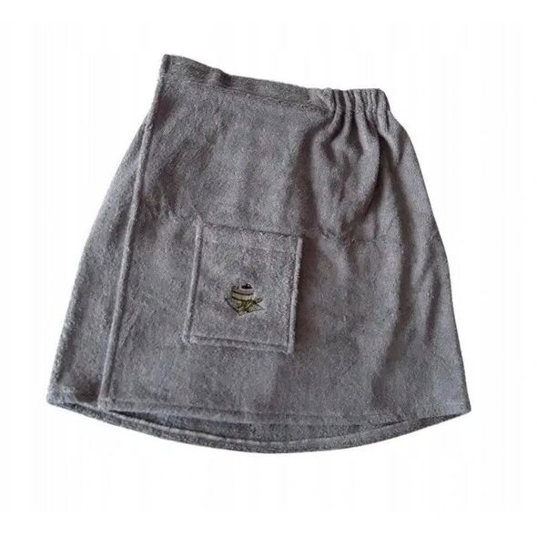 SAUNA APRON GRAY 55X150